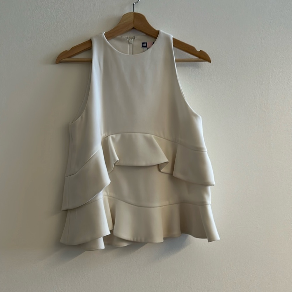 MSGM ruffled peplum